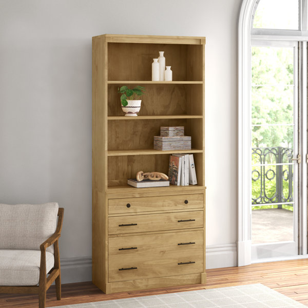 Solid Maple Bookcase Wayfair